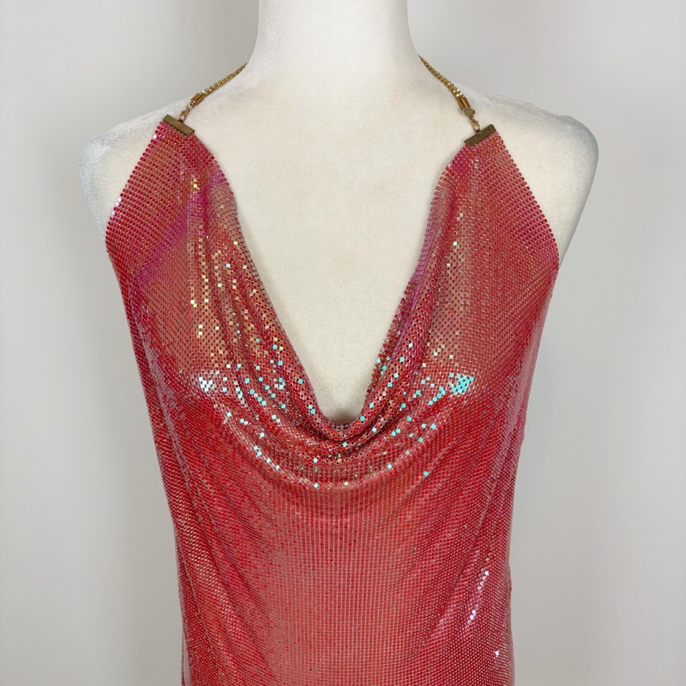 8 Other Reasons Chainmail Mini Dress in Multi - Picture 3 of 15